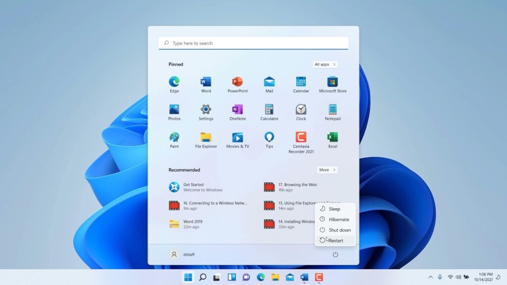 Redémarrage de l'application G Hub