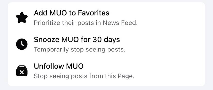 Приостановка аккаунта на 30 дней в Facebook