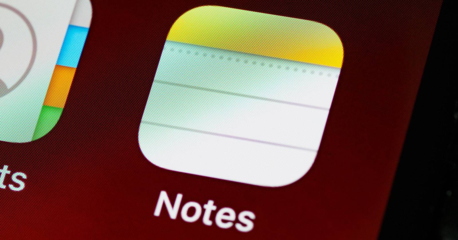 Приложение «Заметки» на iPhone