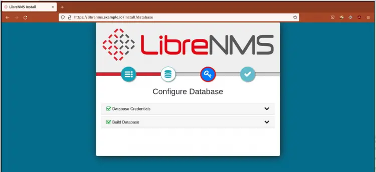 База данных настроена