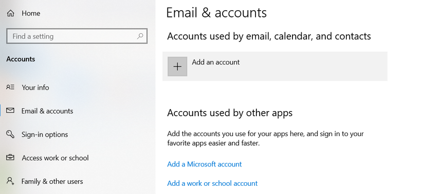 создание новой учётной записи пользователя в Windows