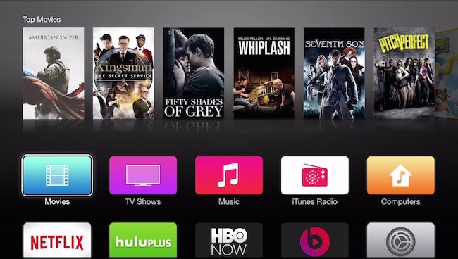 iCloud‑фото как заставка Apple TV