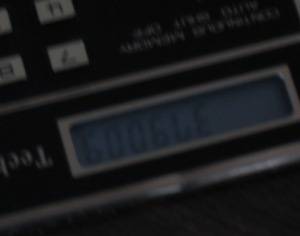 Окно браузера с поисковой строкой и результатом вычисления