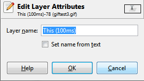 Пример анимированного GIF с последовательным появлением слов