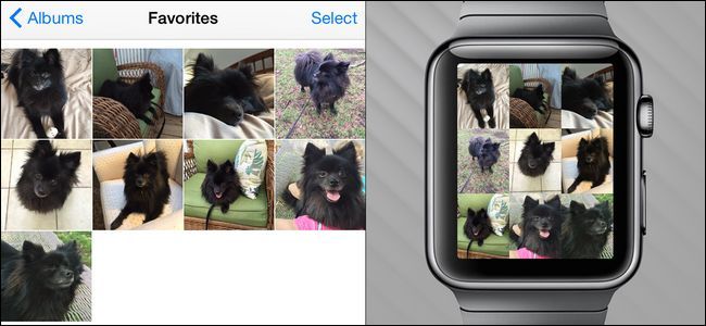 Синхронизация фото с Apple Watch