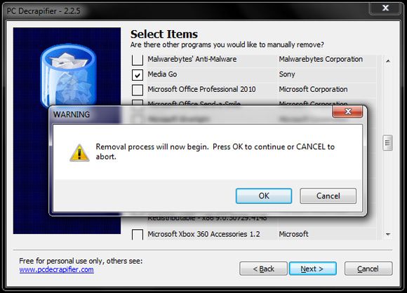 Результат после удаления ненужных программ и ускорения системы