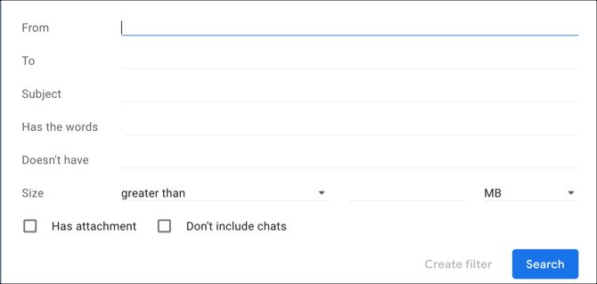 Параметры действия фильтра: пересылка на адрес