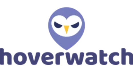Panel de Hoverwatch mostrando registros de redes sociales y capturas