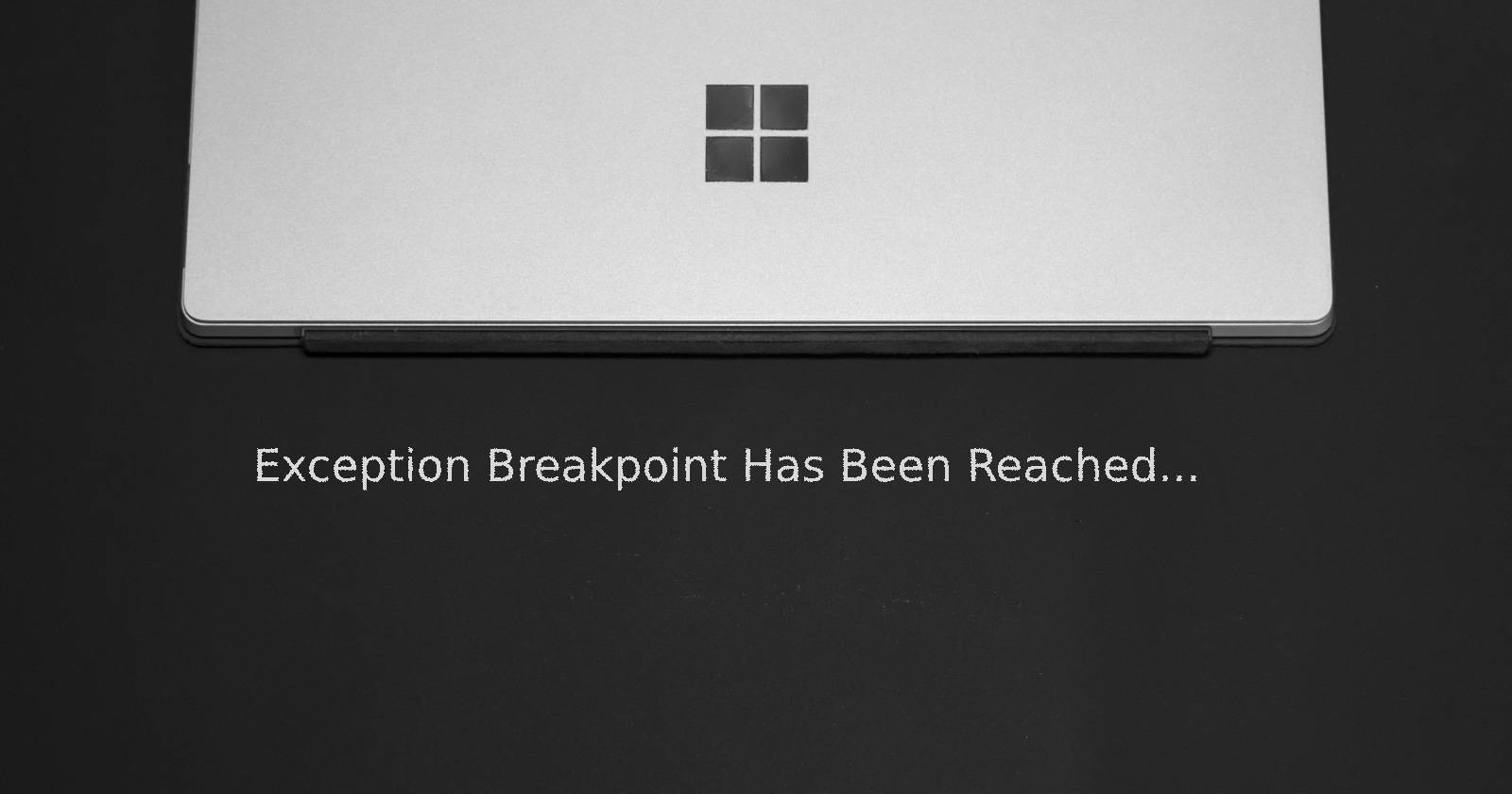 Как исправить «The exception breakpoint has been reached»