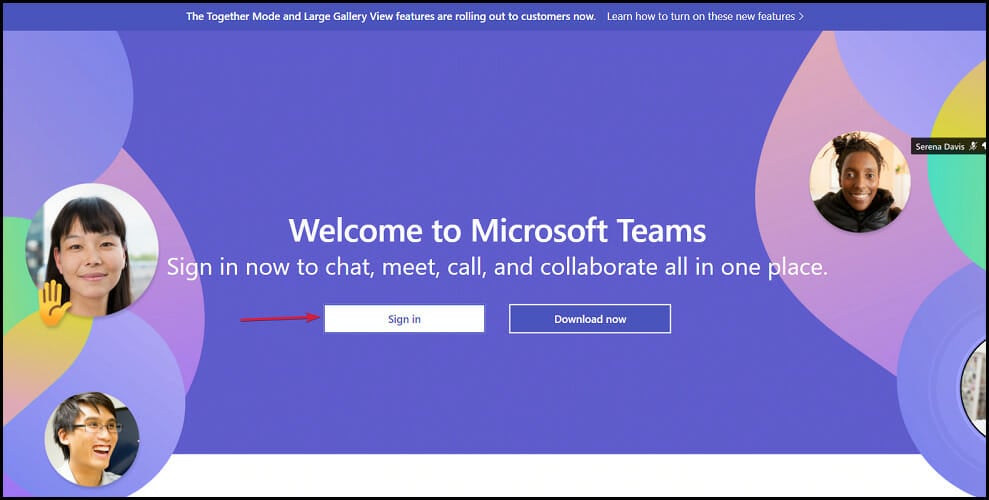 Веб‑версия Teams как временное решение
