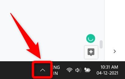 Значок Bluetooth в области уведомлений Windows 11