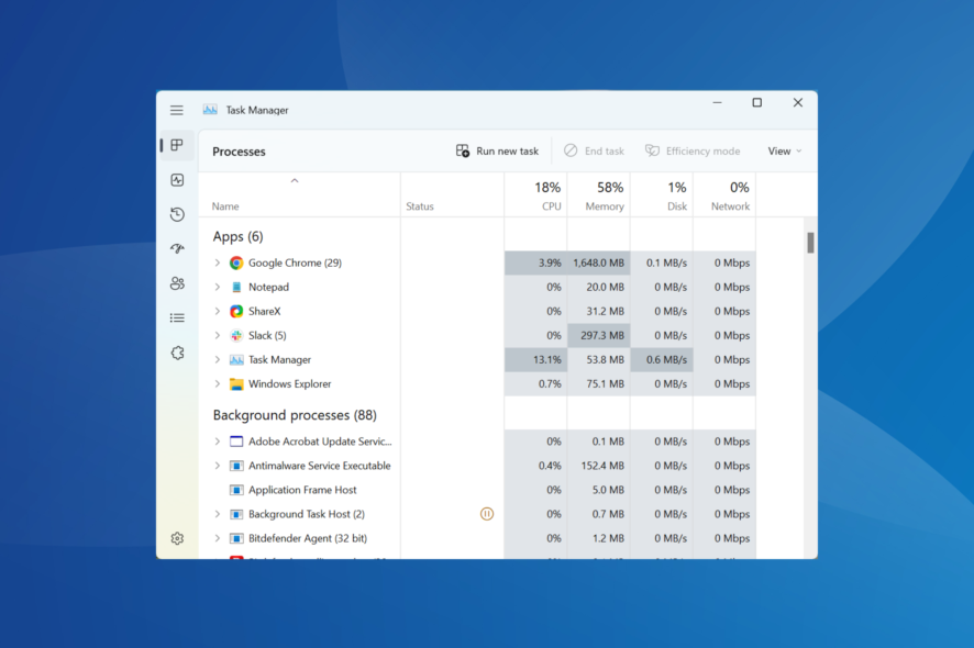 Windows 11: Low system resources 오류 해결 방법