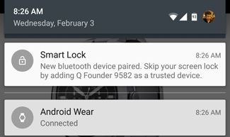 Добавление доверенного устройства Smart Lock на телефоне