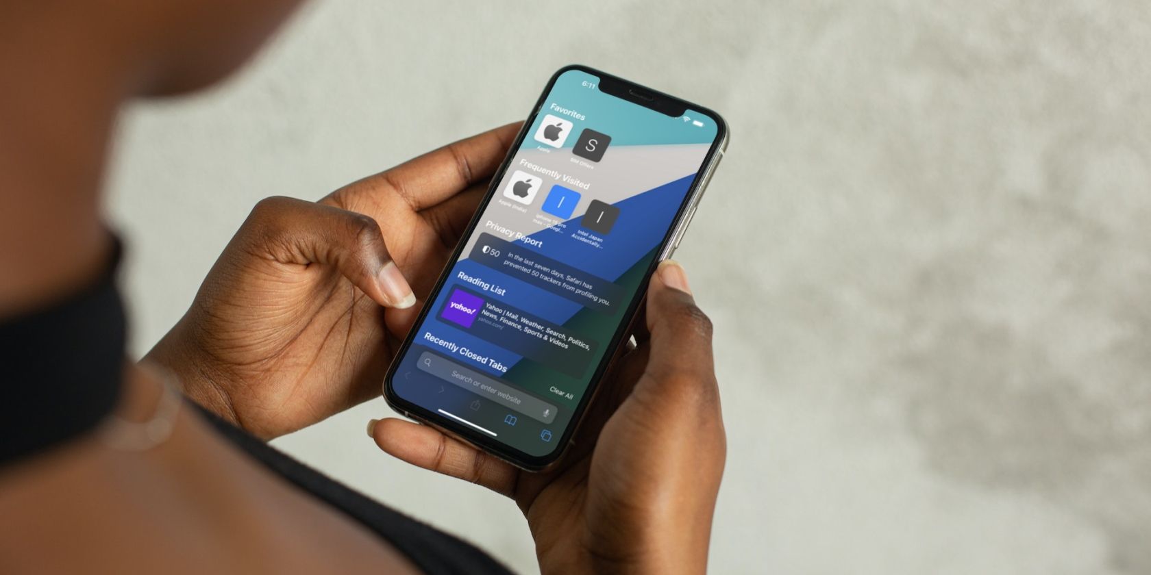 Удалить «Часто посещаемые» в Safari