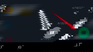 Android WhatsApp: кнопка нового сообщения