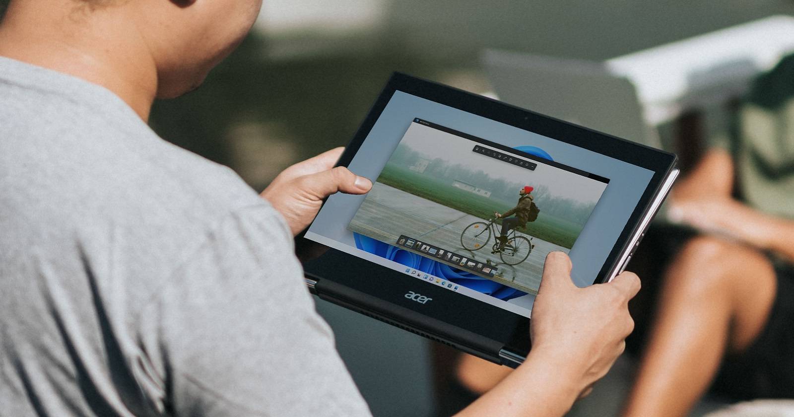 Задать размер окон в Windows 11