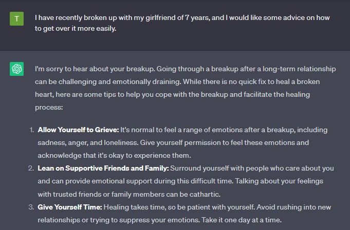 Поддержка психического здоровья — советы от ChatGPT