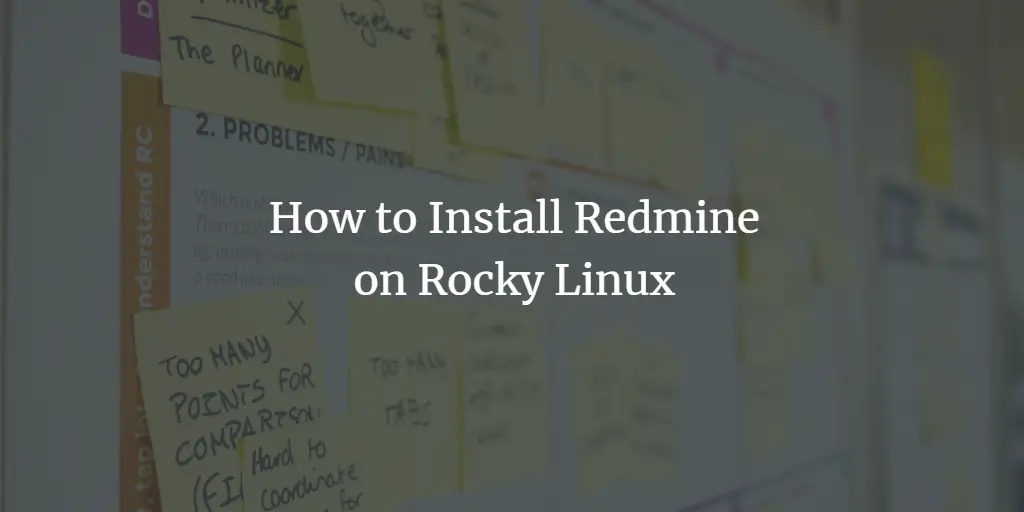 Установка Redmine 4.2.3 на Rocky Linux с PostgreSQL и Apache