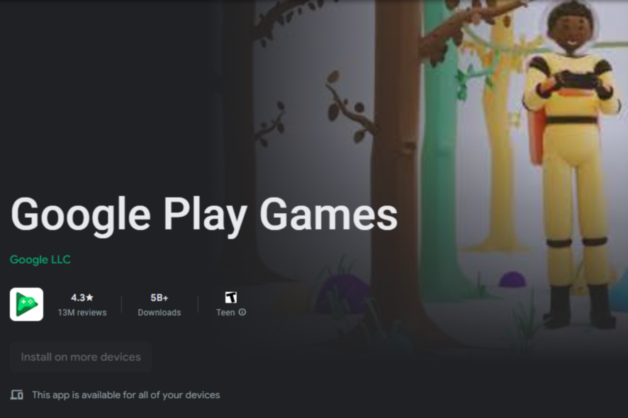 Как запустить Google Play Games на Windows