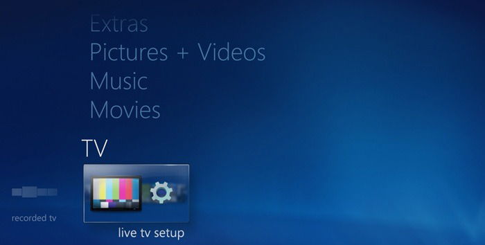 Мастер настройки «Live TV» — WMC использует настроенный ТВ-тюнер