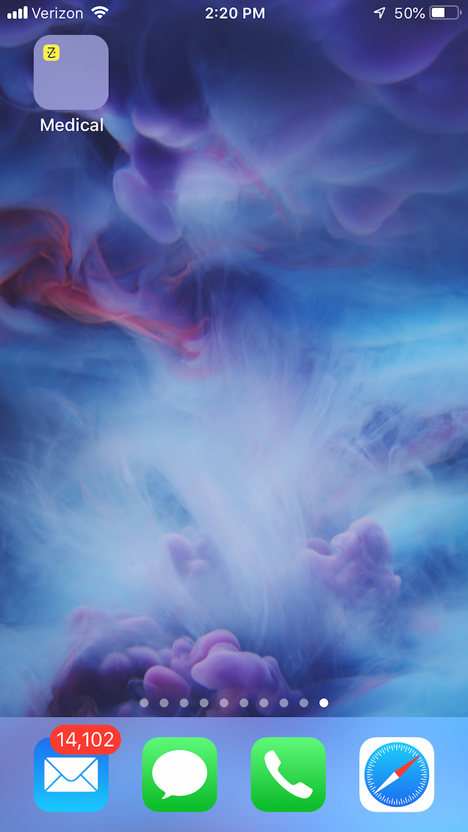 How to hide apps in a folder