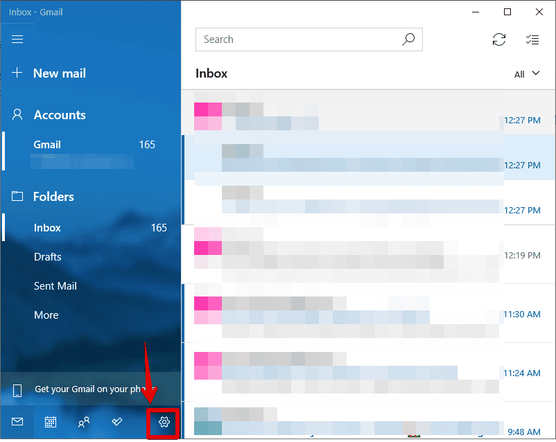 Как отключить синхронизацию почты