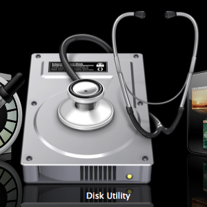 Внешний жёсткий диск, подключённый к Mac через USB