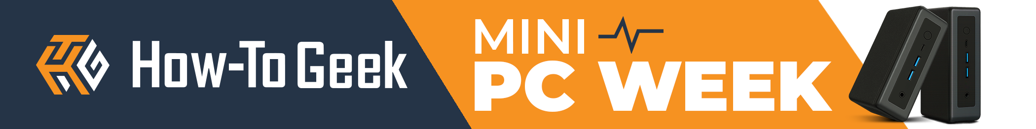 Баннер How-to Geek Mini PC Week.