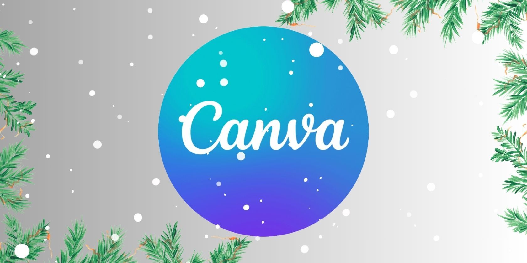 Как сделать рождественскую открытку в Canva