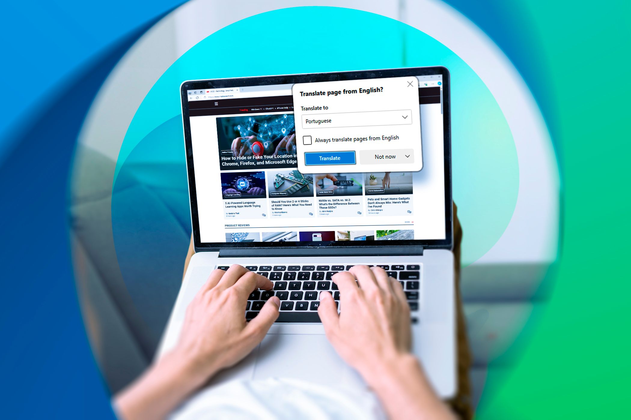 Как переводить сайты в Microsoft Edge