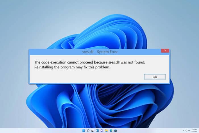sres.dll — что это и как исправить
