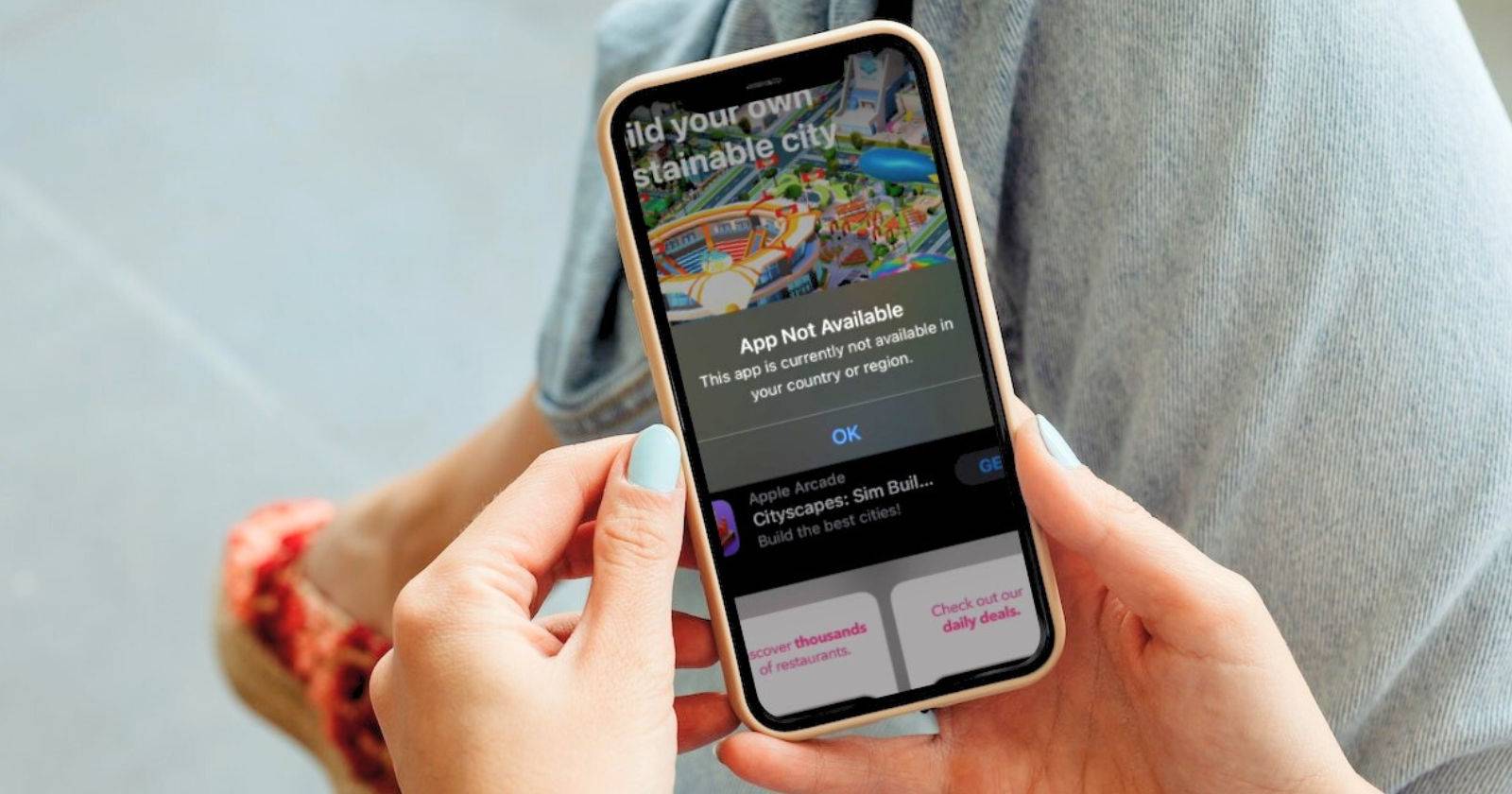 Установить iPhone‑приложения, недоступные в регионе