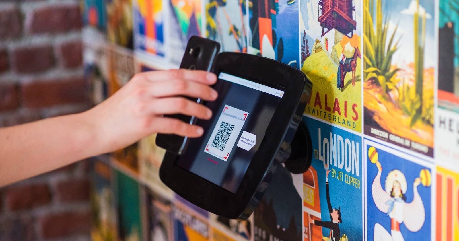 Сканирование QR-кода, сгенерированного в Linux