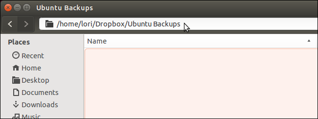 Создание папки для бэкапа в Dropbox