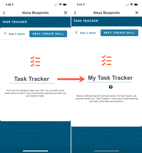 Name your Task Tracker skill