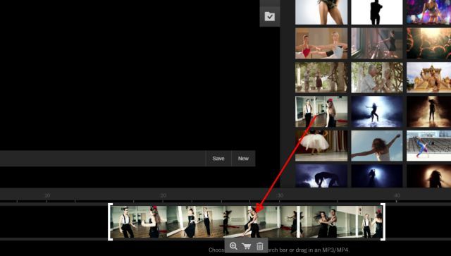Интерфейс Sequence: таймлайн и сборка видеопоследовательности из клипов и музыки