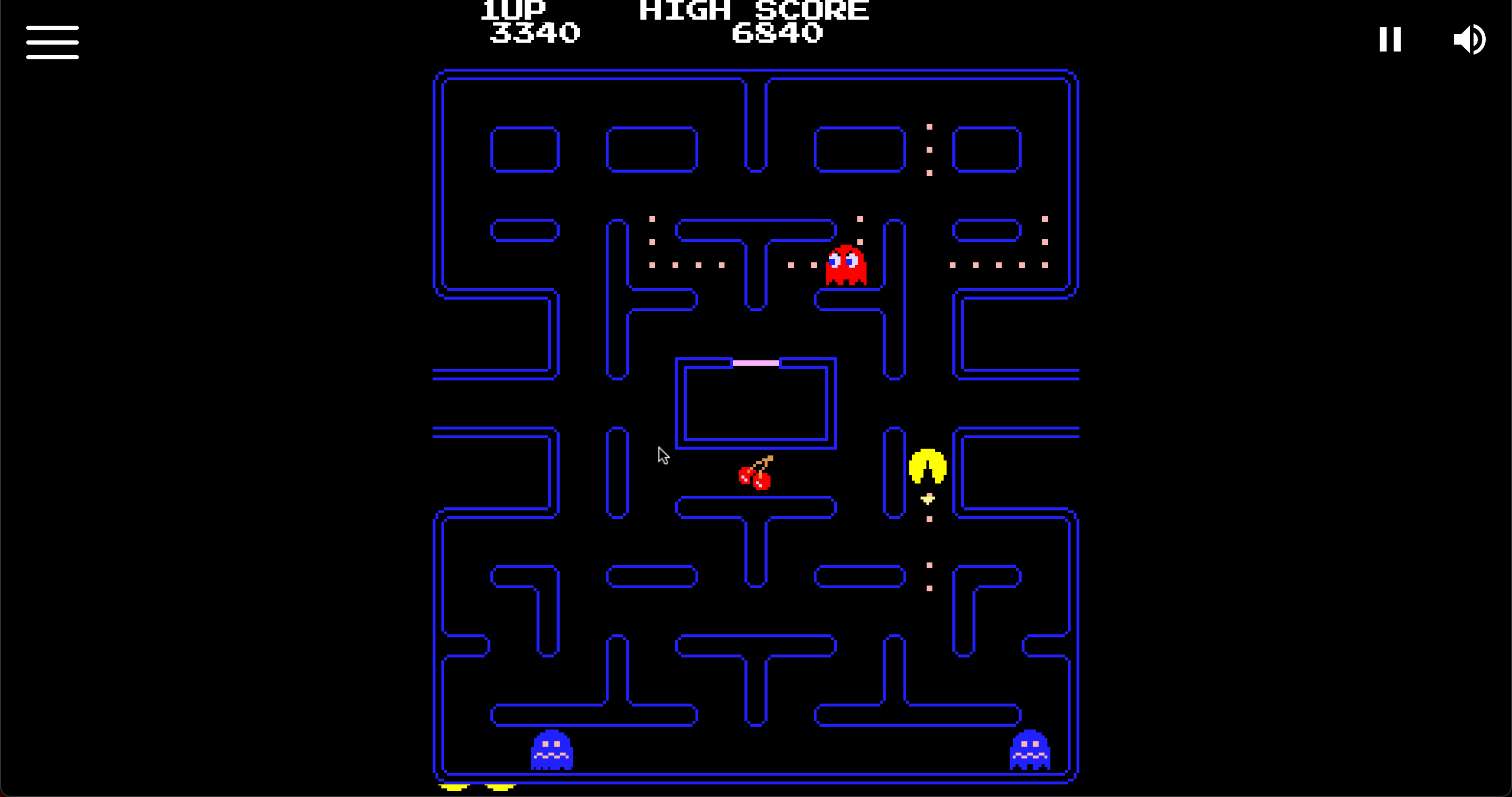 Классический Pac-Man в коллекции The Free Video Game Project.