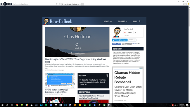 Перетаскивание фавикона сайта на панель задач в Internet Explorer