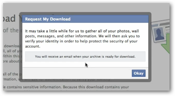 Кнопка 'ОК' для подтверждения