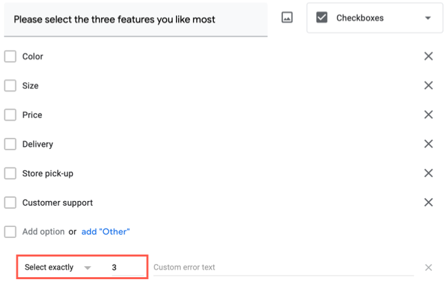 Пример: валидация «Выбрать ровно N» для чекбоксов
