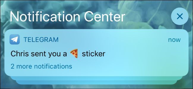 Отключить группировку уведомлений в iOS 12