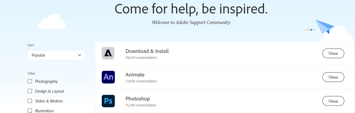Adobe Support Community