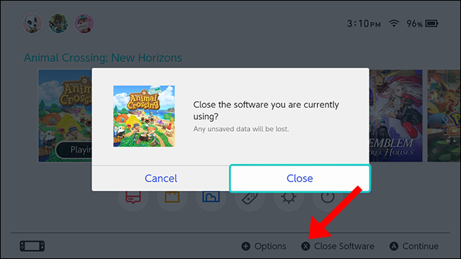 Инструкция по закрытию игры в Nintendo Switch