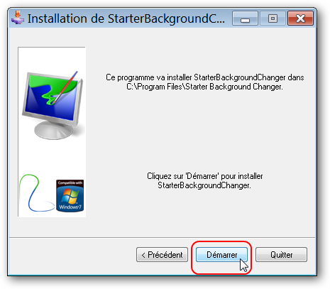 Окно установки 4: дополнительная проверка перед установкой