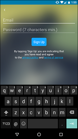 Диалог разрешений Bluetooth и местоположения в приложении Tile