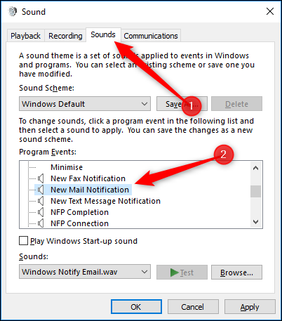 Настройка звука 