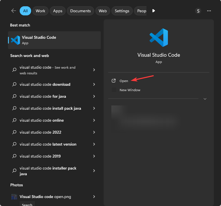 Запуск Visual Studio Code