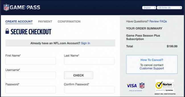 Подтверждение регистрации и готовность к просмотру