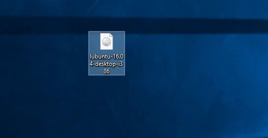 Изображение файла ISO в проводнике