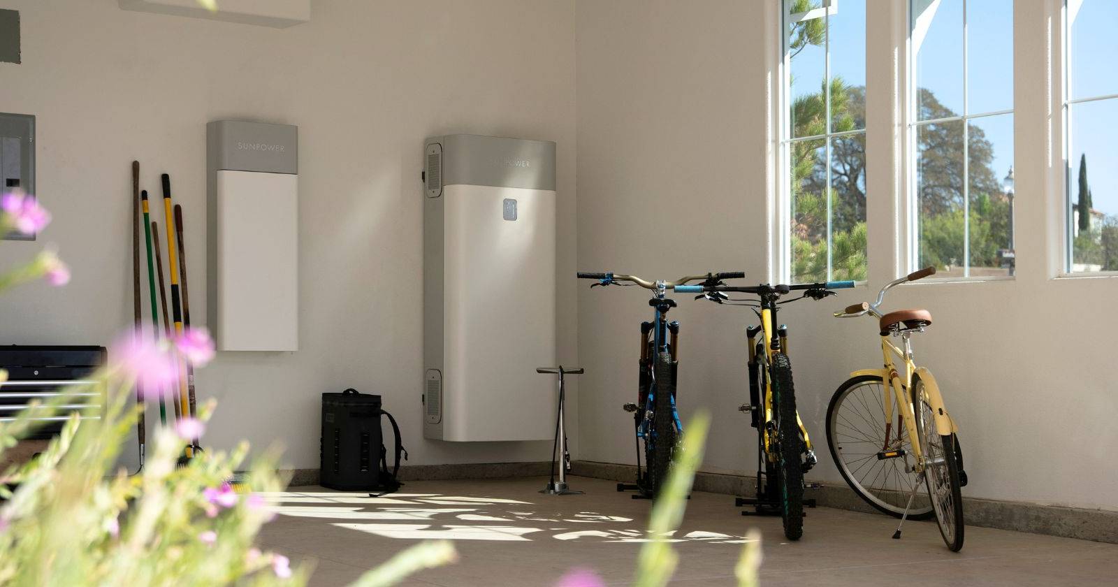 Sunpower SunVault в жилом доме